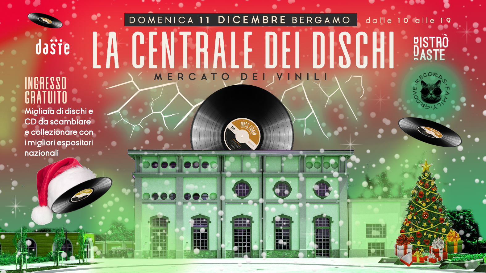 LA CENTRALE DEI DISCHI - mostra e mercato del vinile a Bergamo